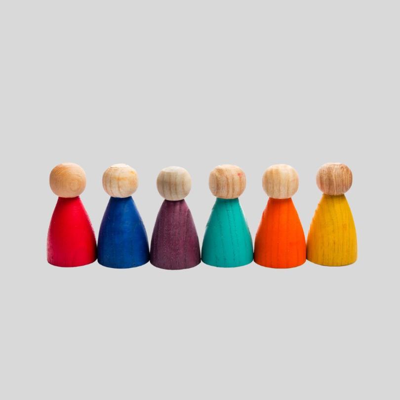 Wooden Peg Dolls